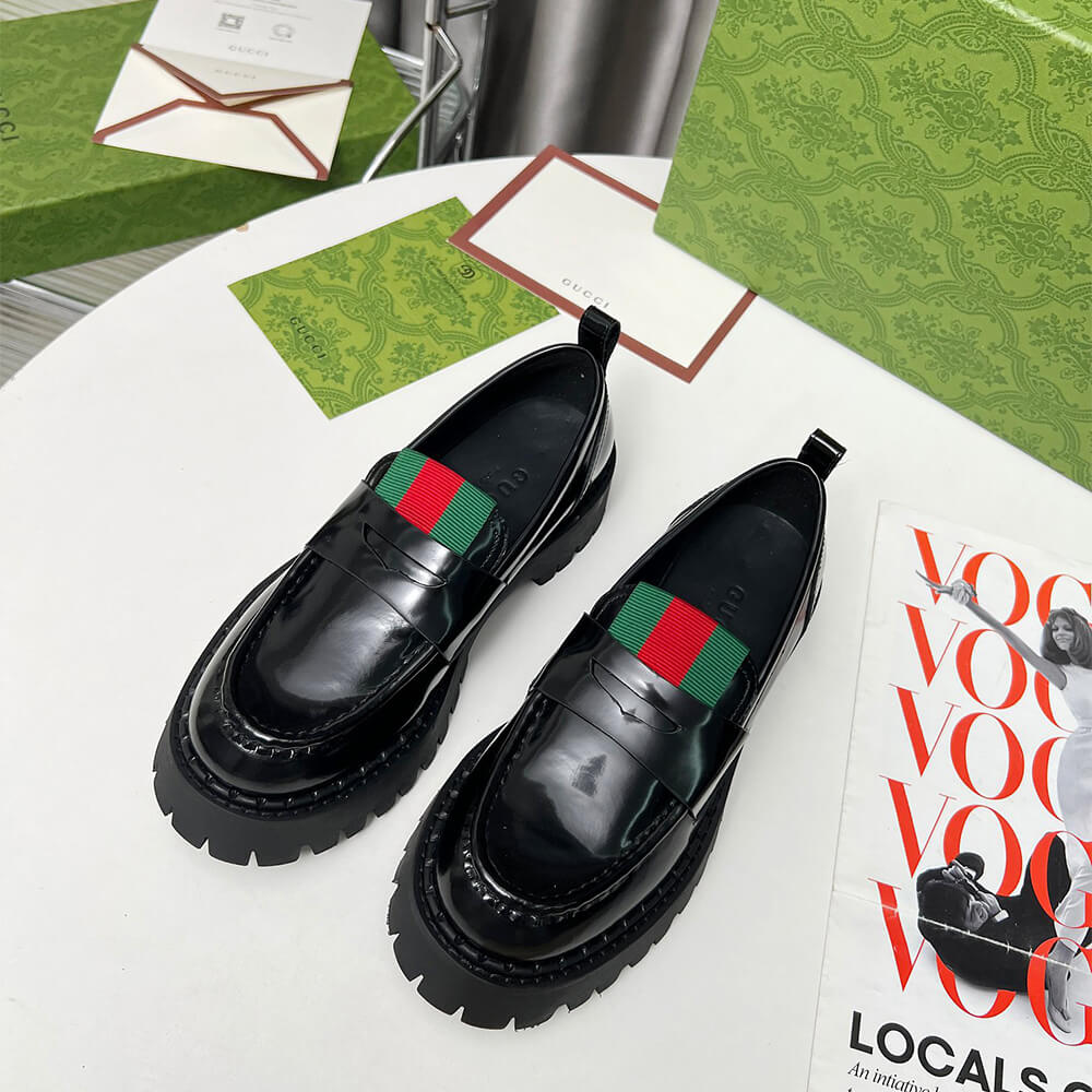 Gucci Women s loafer with Web