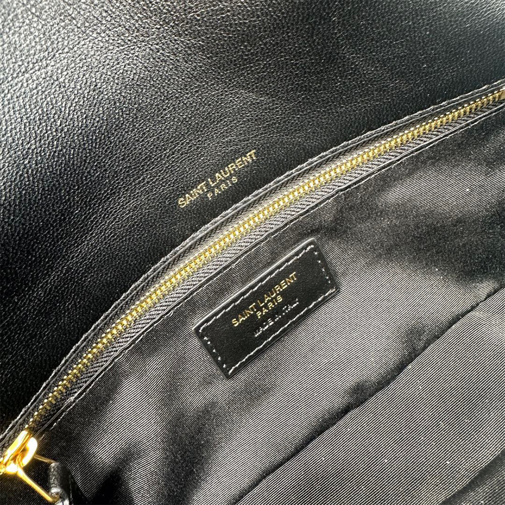 YSL calypso small in plunged lambskin(HIGH-END GRADE)