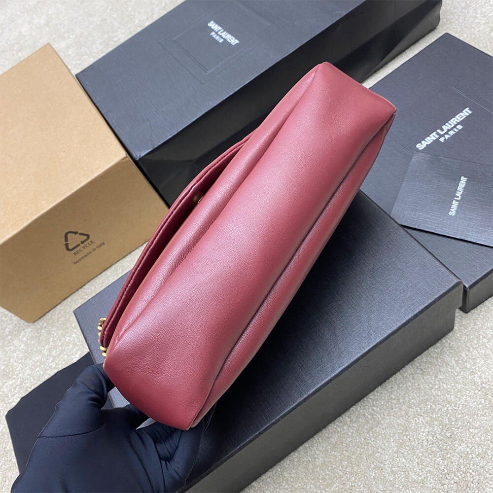 YSL calypso small in plunged lambskin