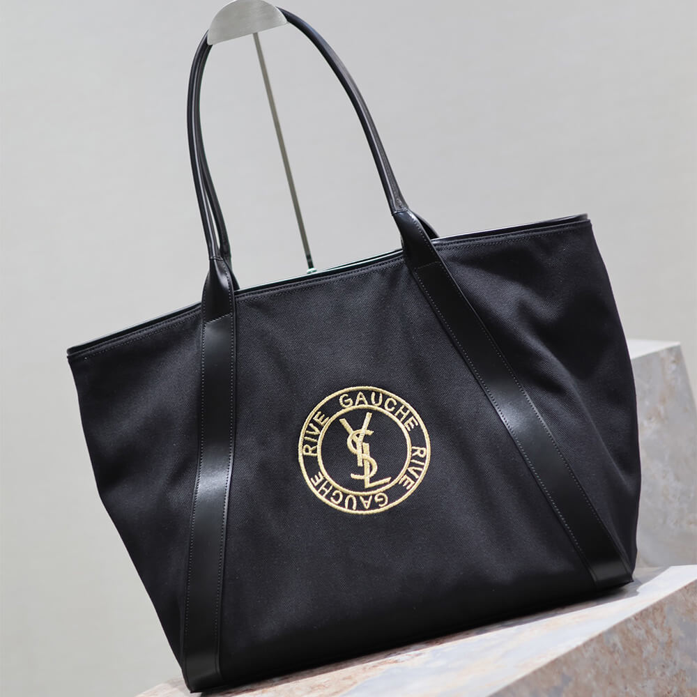 YSL rive gauche tote bag in canvas
