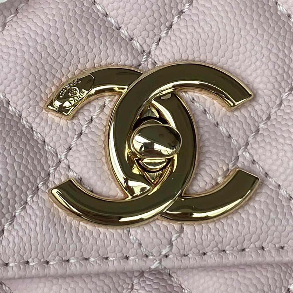 CHANEL Large Flap Bag With Top Handle(high-end grade)