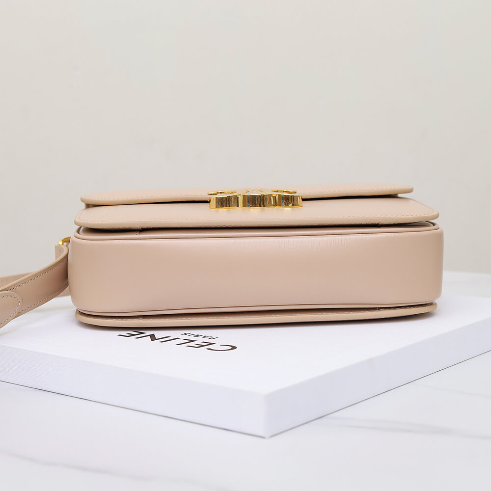 CELINE CLASSIQUE TRIOMPHE BAG in shiny calfskin(HIGH-END GRADE)