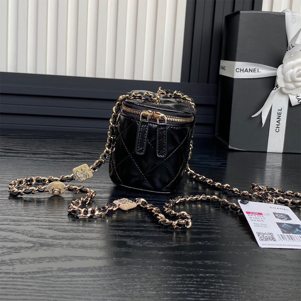 CHANEL Small Vanity with Chain(HIGH-END GRADE)