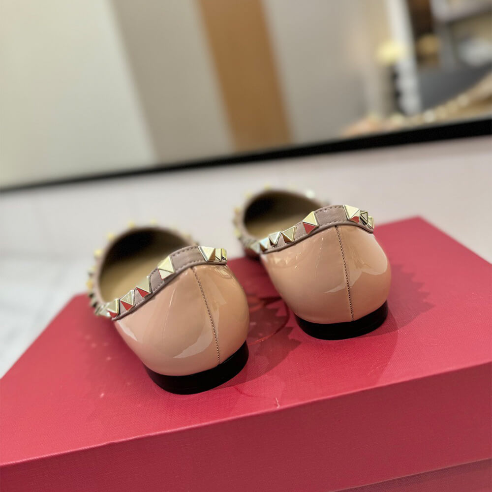 VALENTINO ROCKSTUD BALLET FLAT