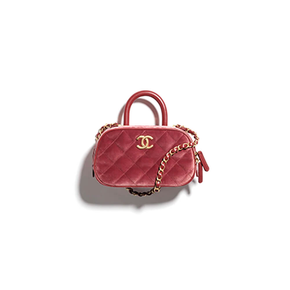 CHANEL Mini Bowling Bag(HIGH-END GRADE)