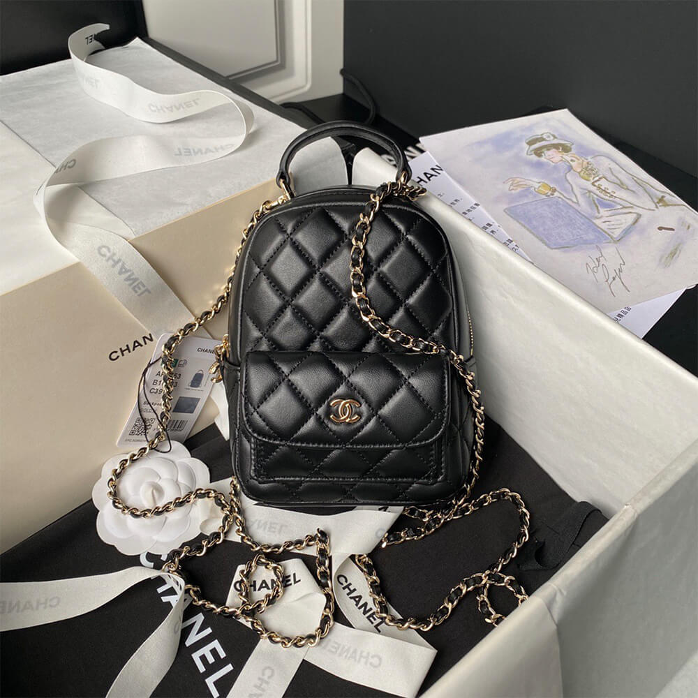 CHANEL Classic Mini Backpack(HIGH-END GRADE)