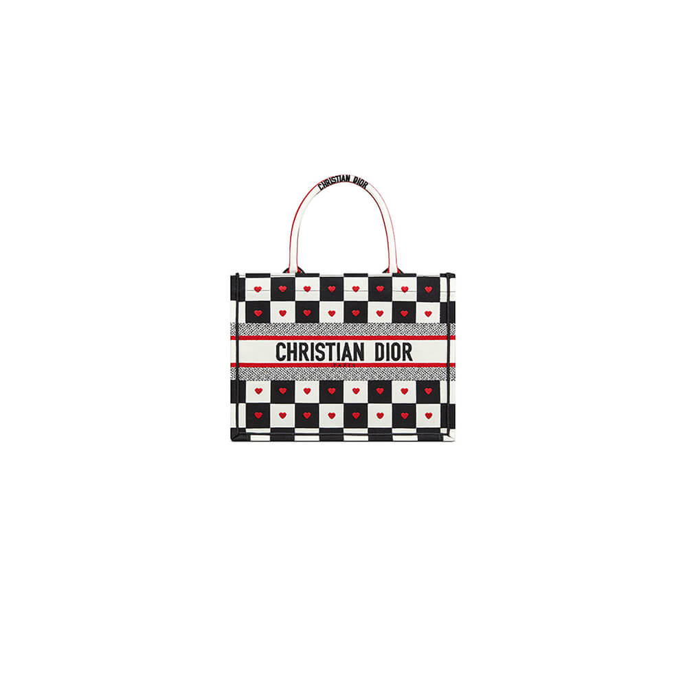 MEDIUM DIORAMOUR DIOR BOOK TOTE
