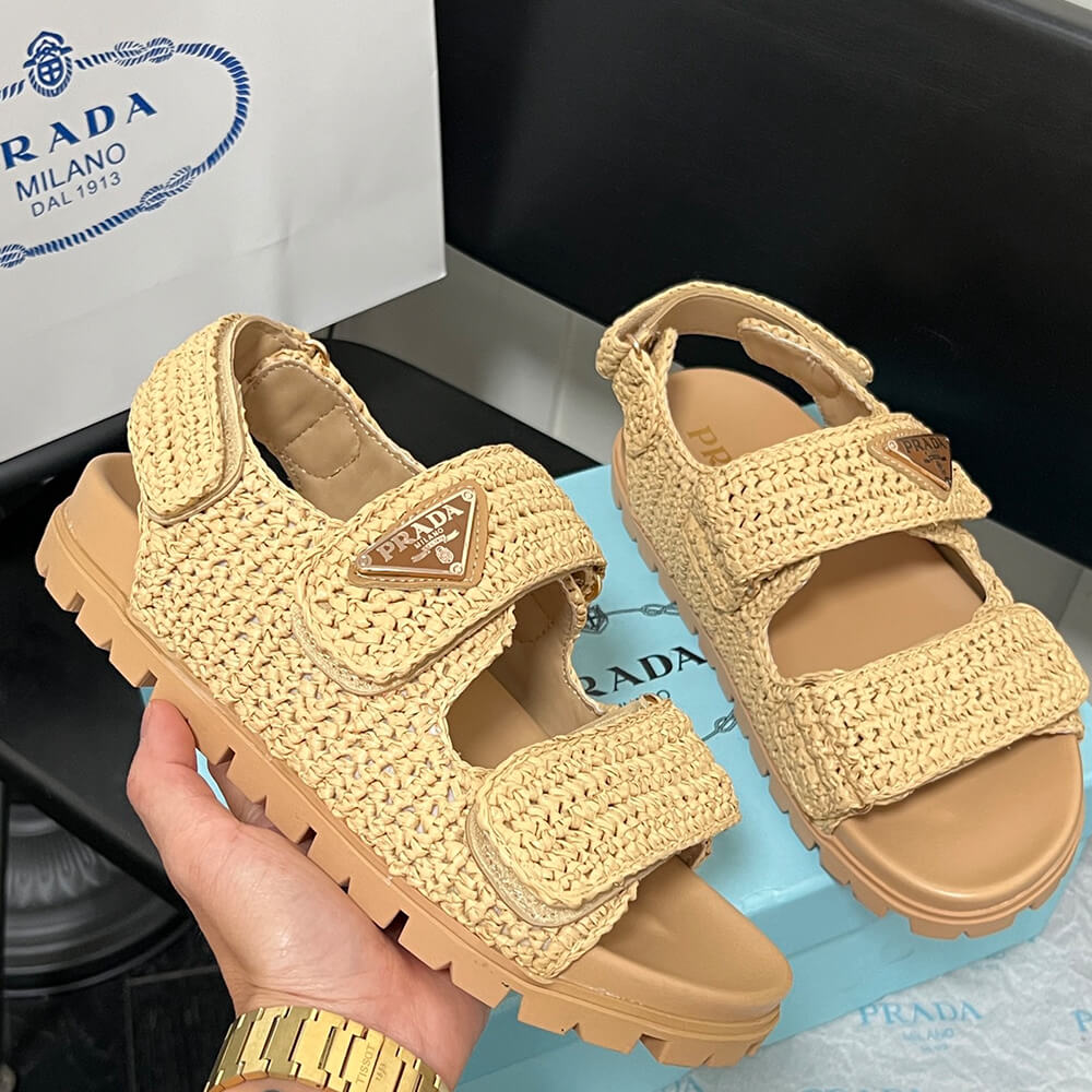 Prada Crochet sandals