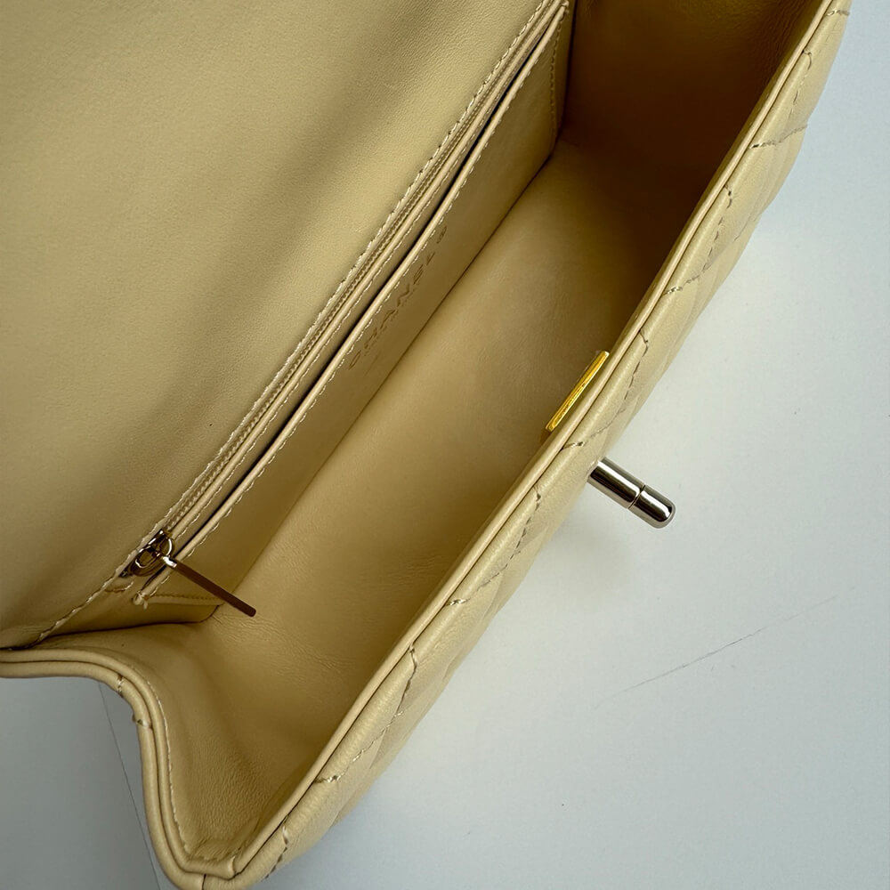 CHANEL Mini Classic Handbag With Top Handle