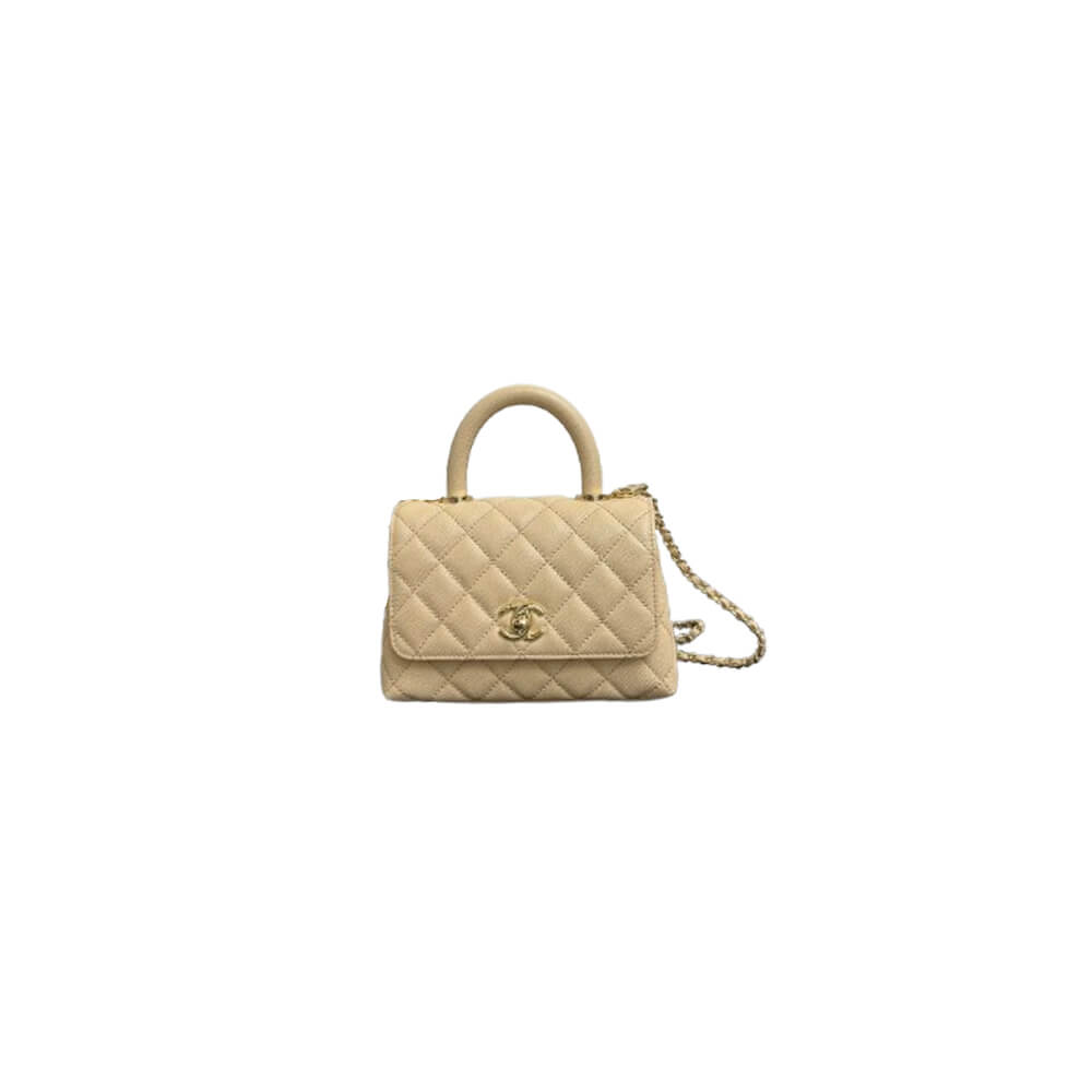 Chanel MINI COCO Handle Bag(HIGH-END GRADE)
