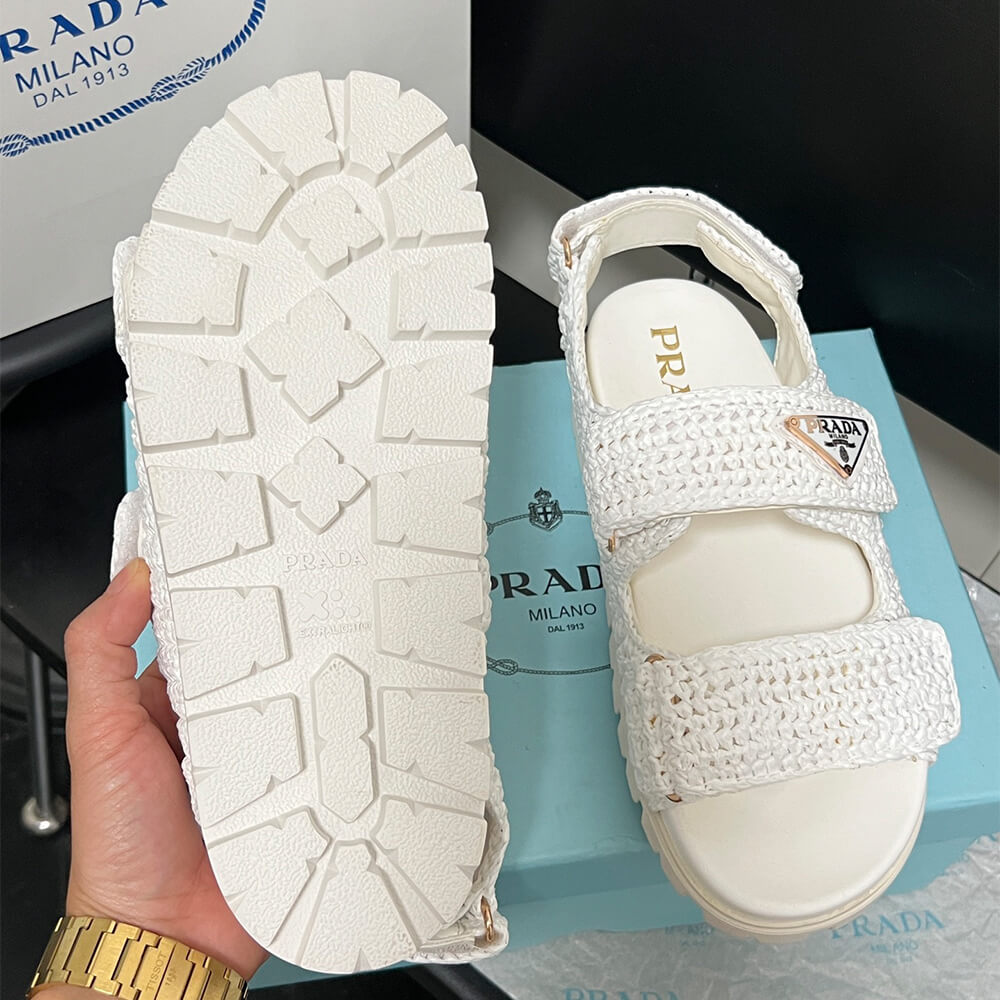 Prada Crochet sandals