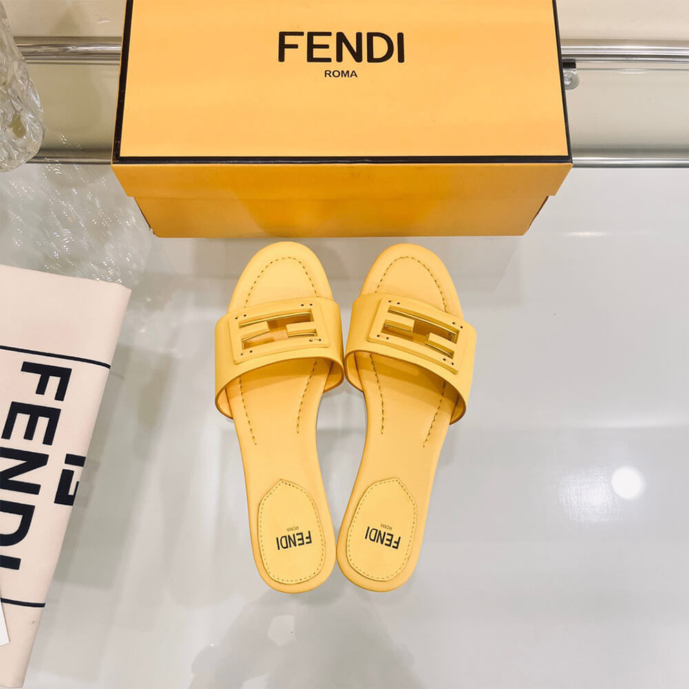 Fendi Baguette Slides