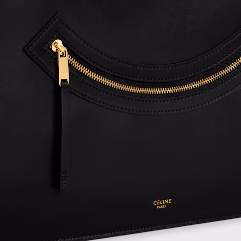 FLAT CABAS NEW LUGGAGE IN GLOSSY CALFSKIN