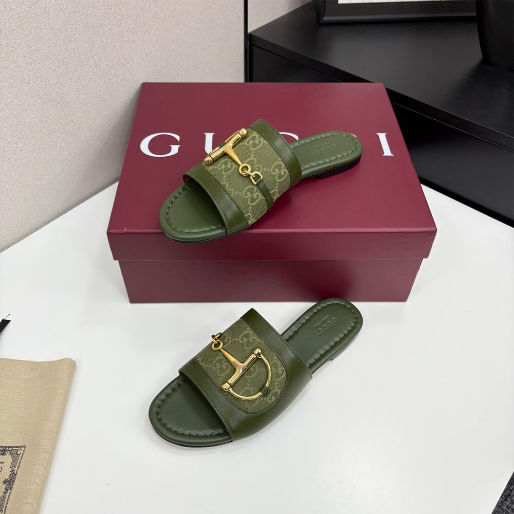 GUCCI Women s slide sandal with Horsebit