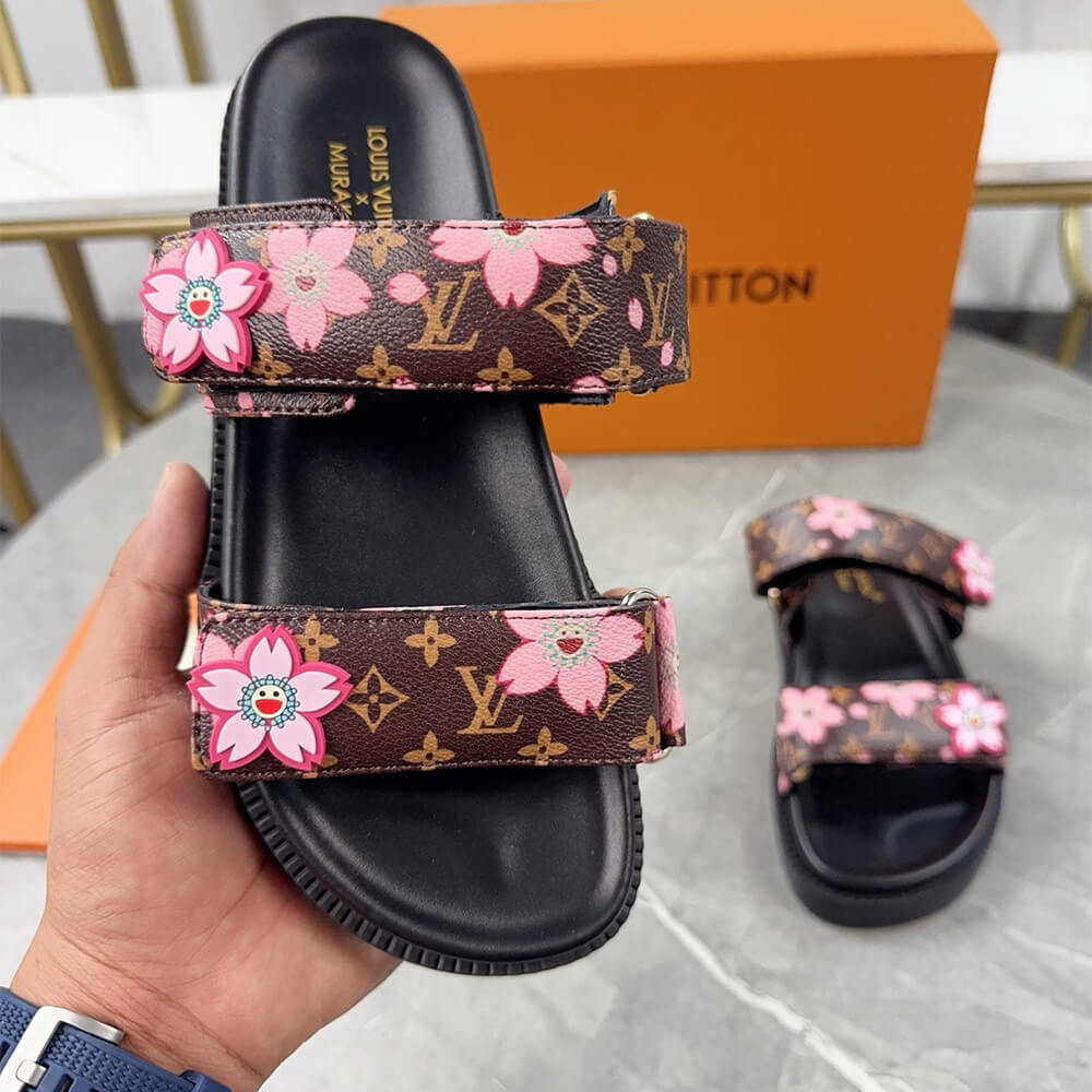 LV x TM LV Sunset Flat Comfort Mule