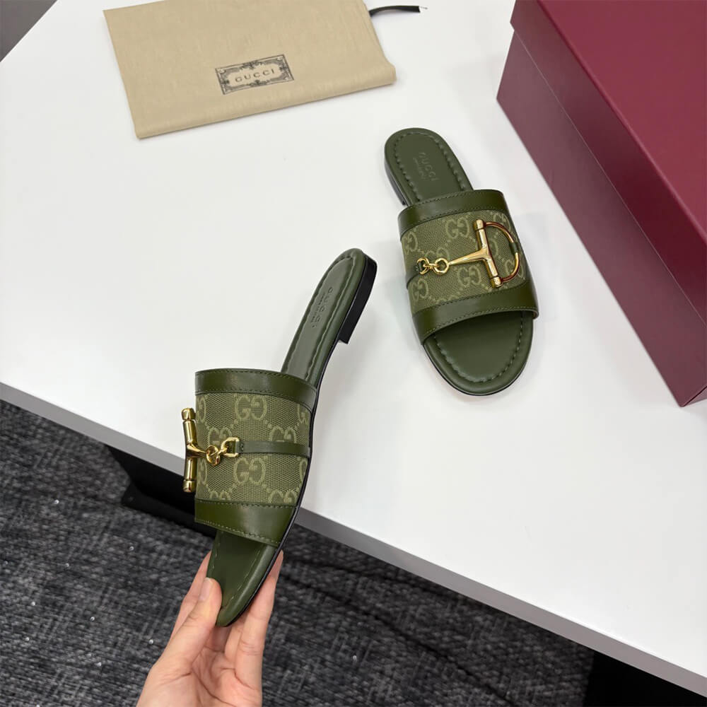 GUCCI Women s slide sandal with Horsebit