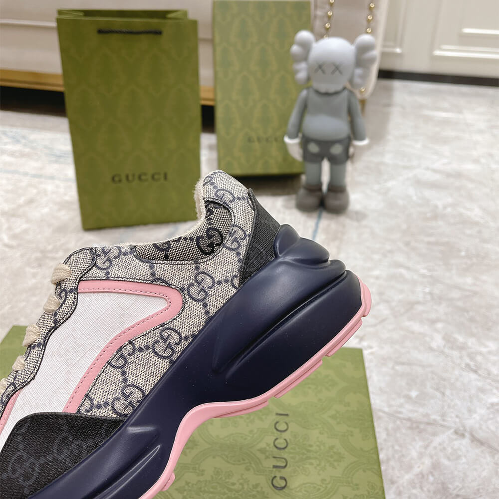 Gucci Multicolor GG Supreme Rhyton Sneaker