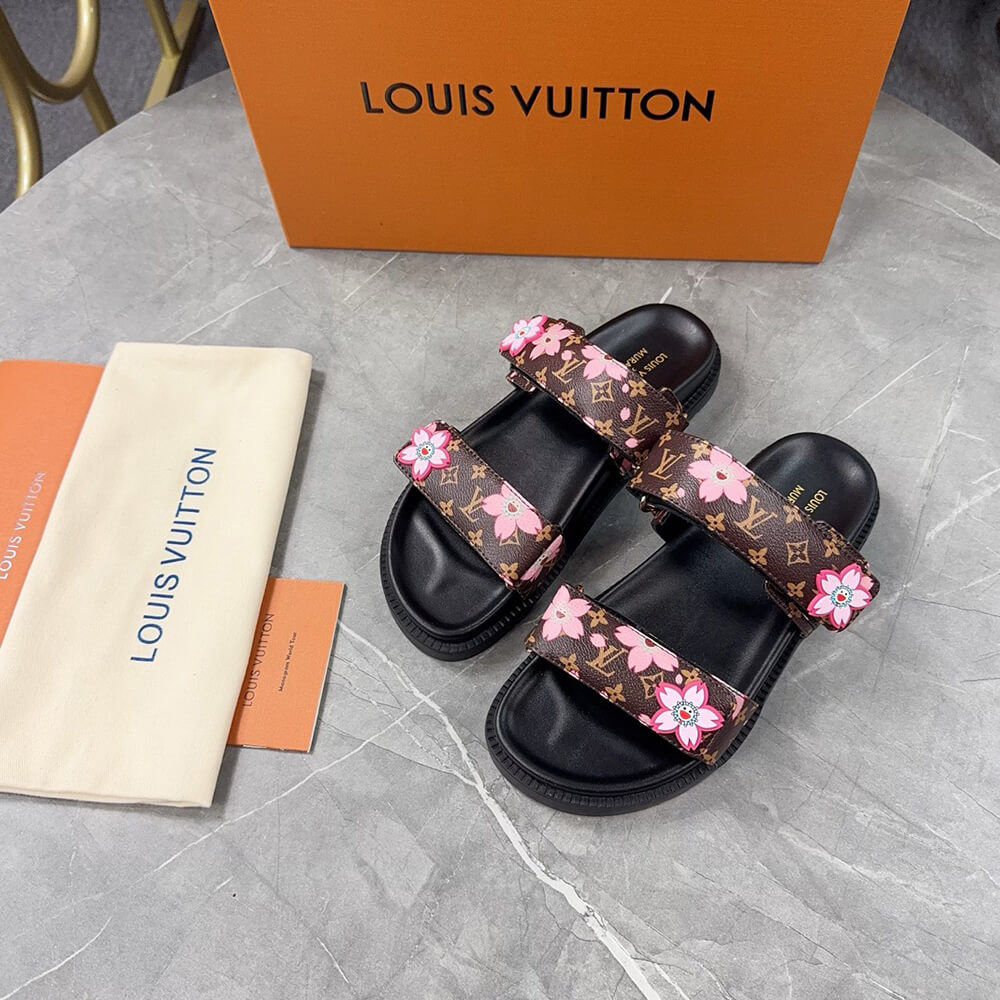 LV x TM LV Sunset Flat Comfort Mule
