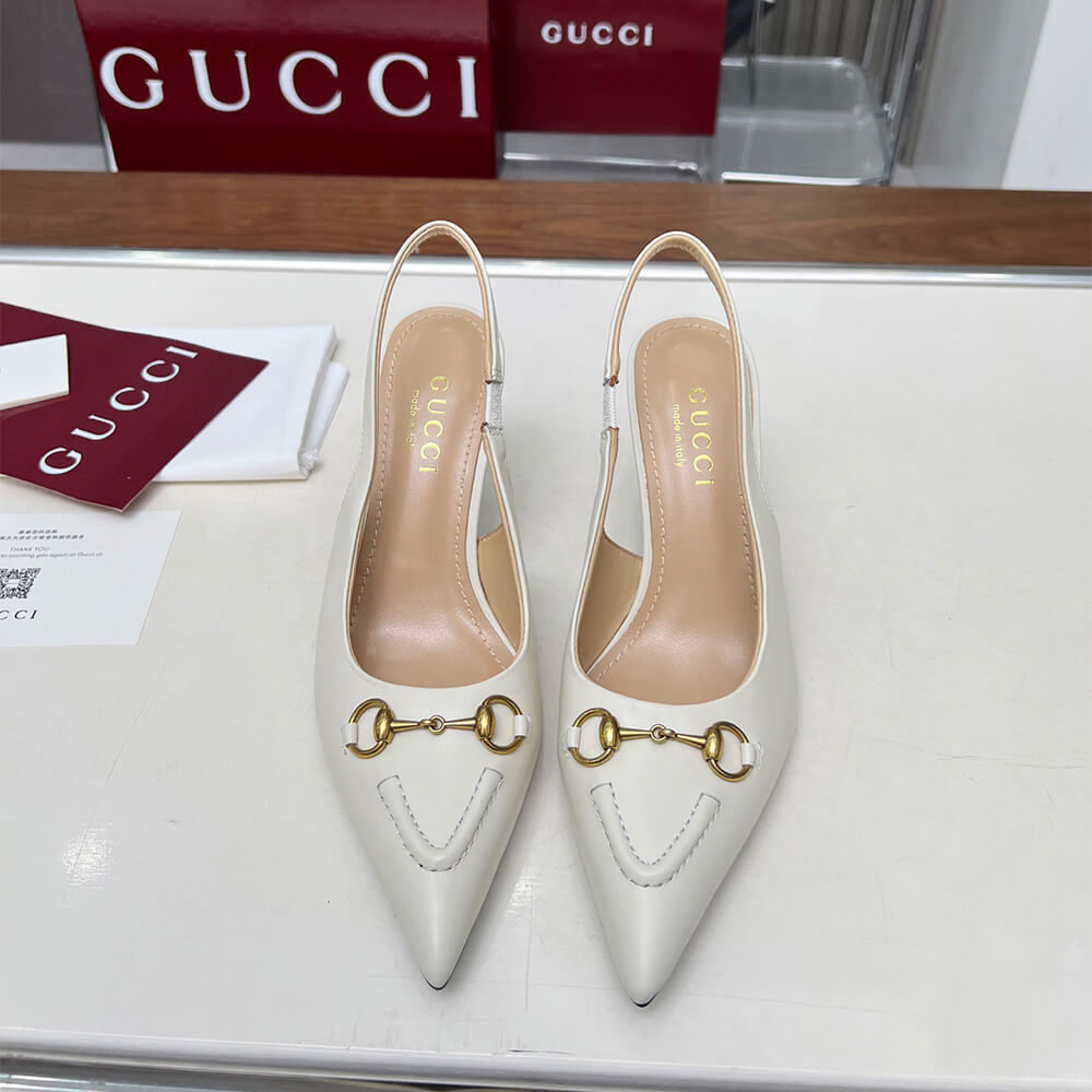 Gucci Women s slingback pump with Horsebit