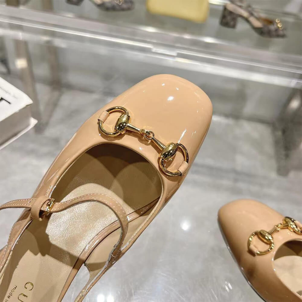 Gucci Women s Horsebit pump with Crystals