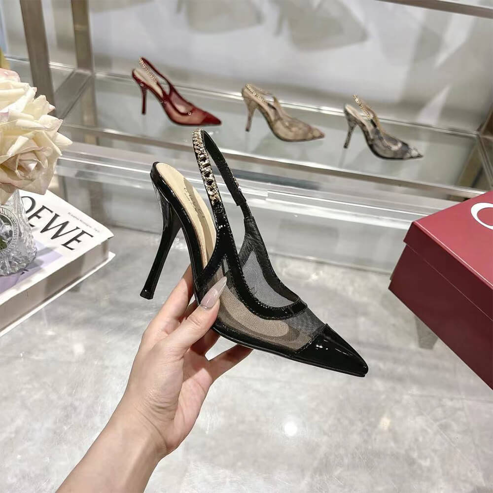 Gucci Signoria slingback pump