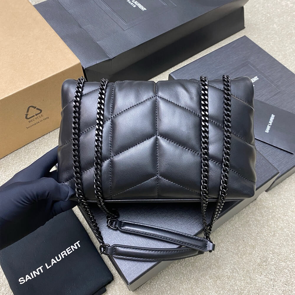 YSL Toy Puffer in lambskin