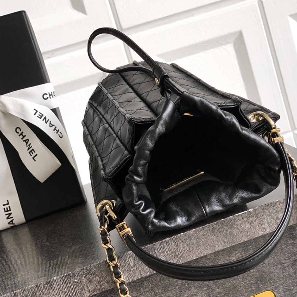 CHANEL Mini Bucket Bag(HIGH-END GRADE)