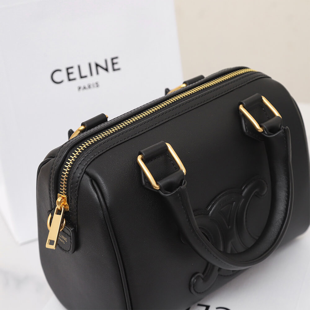 CELINE SMALL BOSTON IN Smooth Calfskin