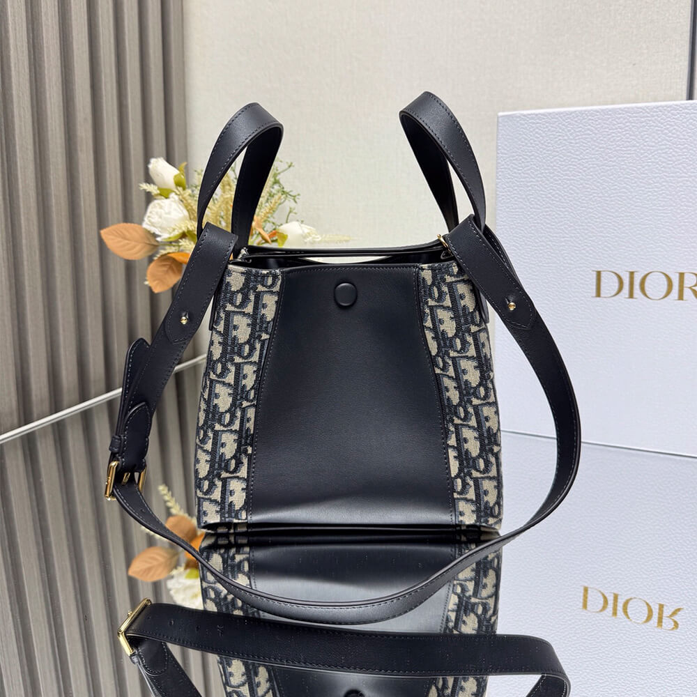 Dior Small Signature Bucket Bag