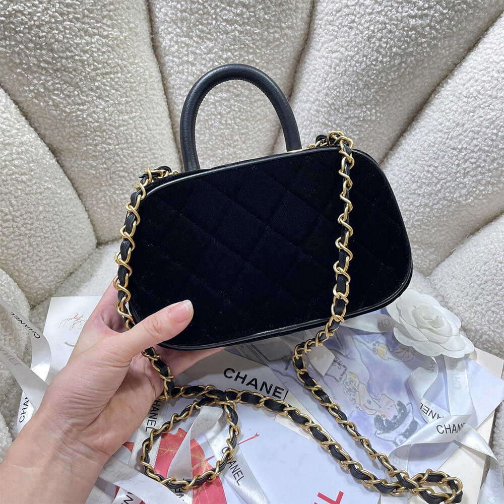 CHANEL Mini Bowling Bag(HIGH-END GRADE)