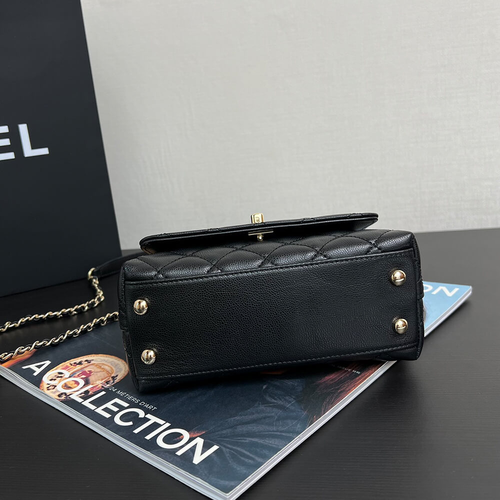 Chanel MINI COCO Handle Bag(HIGH-END GRADE)