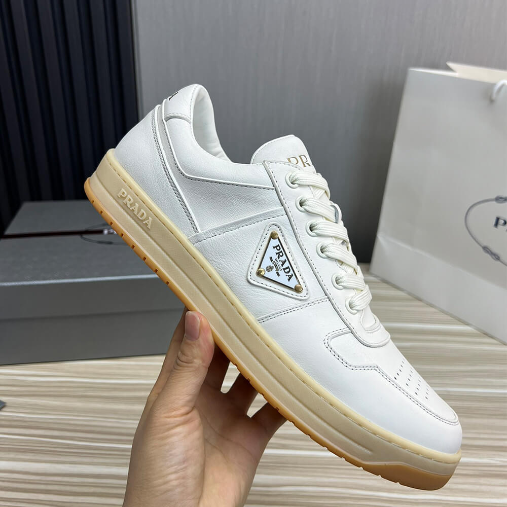 Prada Downtown nappa leather sneakers