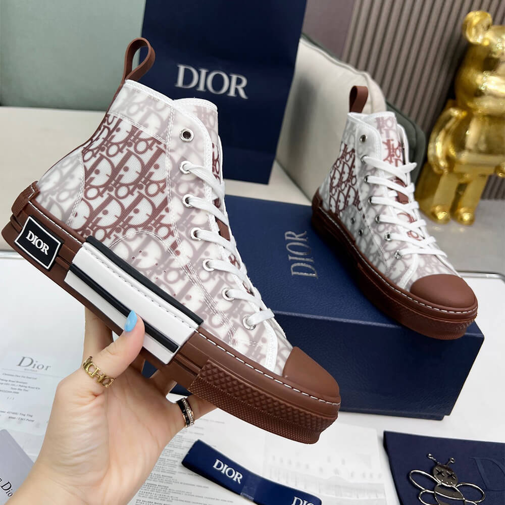 DIOR B23 High-Top Sneakers Dior Oblique
