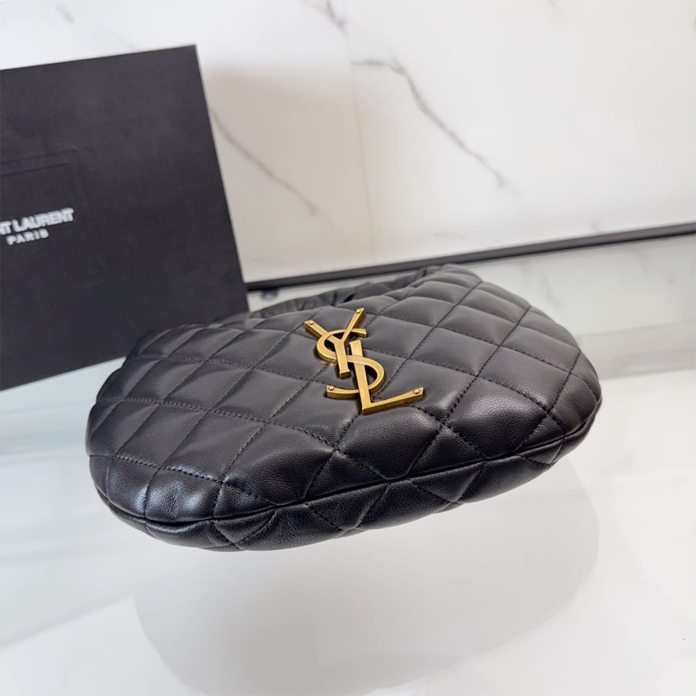 YSL ICARINO in quilted nappa(HIGH-END GRADE)