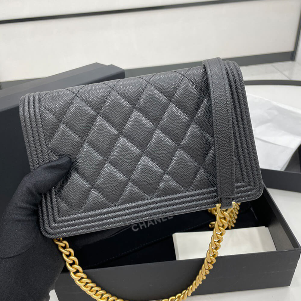 Chanel BOY CHANEL Wallet On Chain(high-end grade)