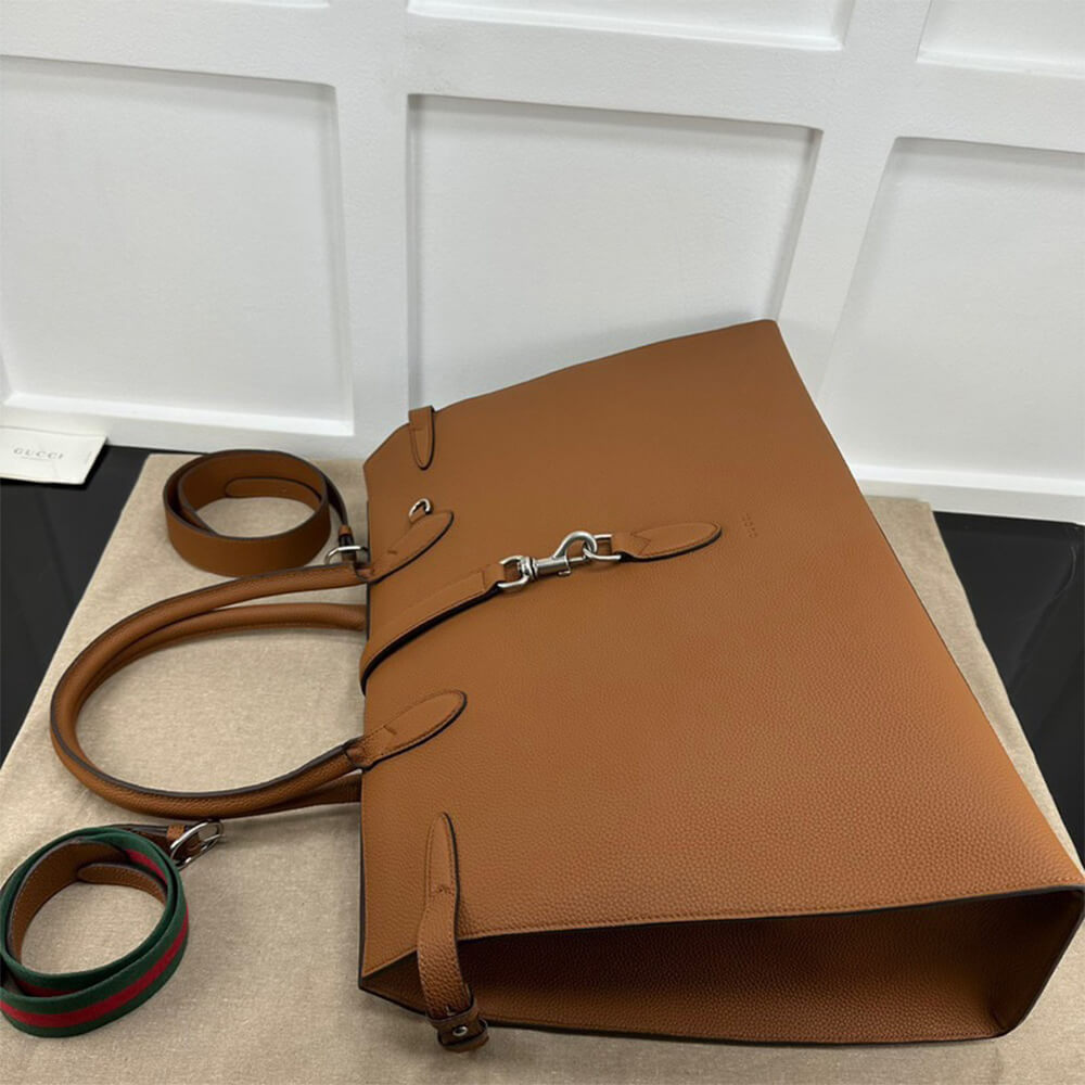 GUCCI Large tote bag with hook closure(HIGH-END Grade)