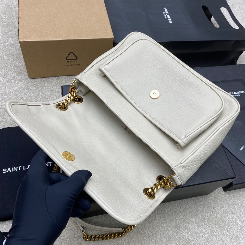 YSL niki MEDIUM in grained lambskin(HIGH-END GRADE)