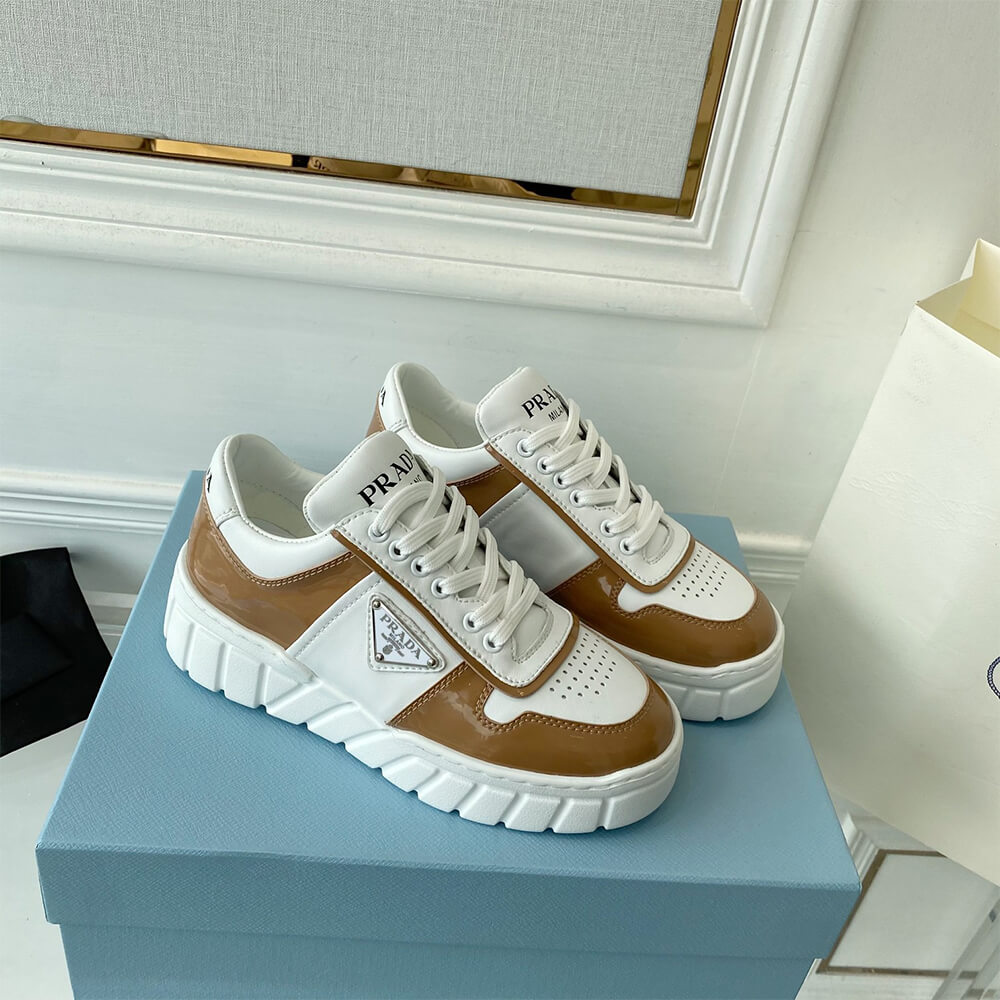 Prada Leather Sneakers