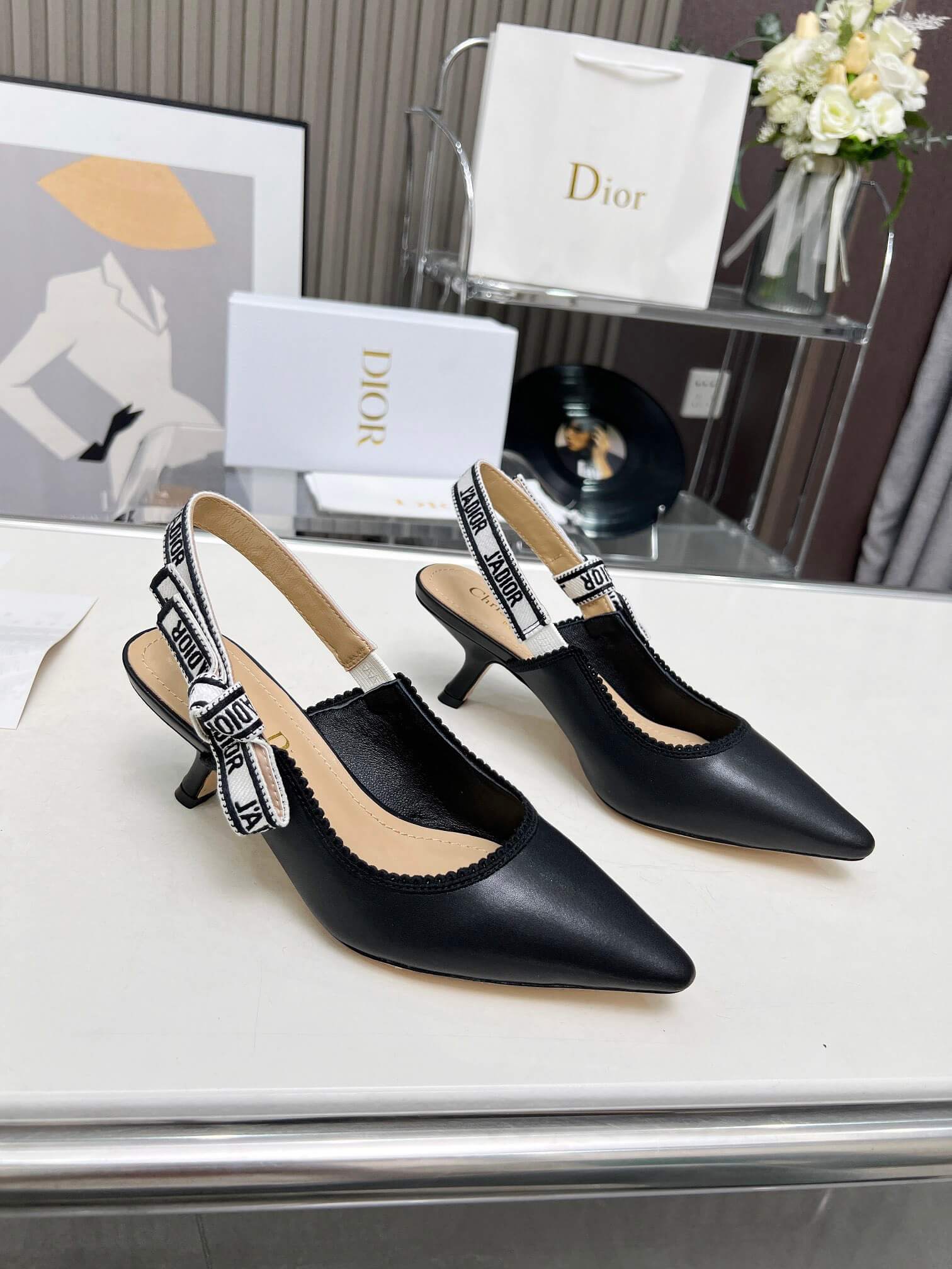 J Adior Slingback Pump