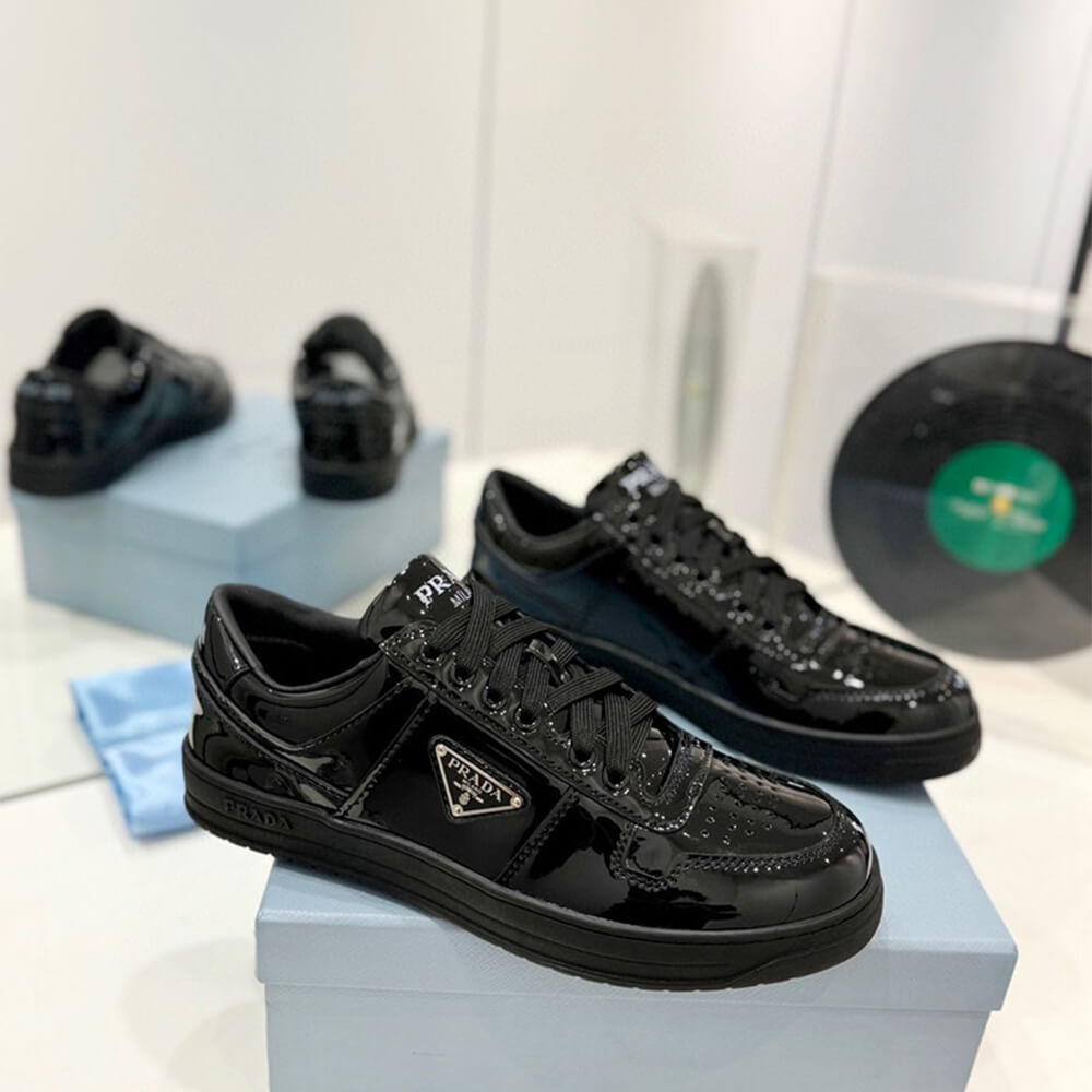 Prada Downtown nappa leather sneakers