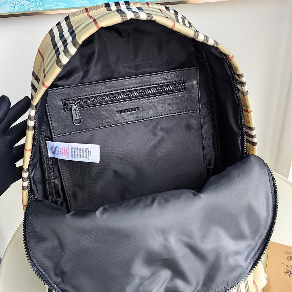 Burberry Check Backpack